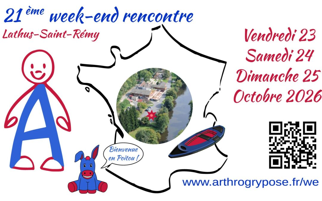 Prochain WE rencontre Octobre 2026 en Poitou